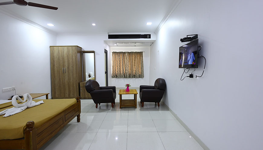 NEW DOUBLE A/C ROOMS (DELUX)